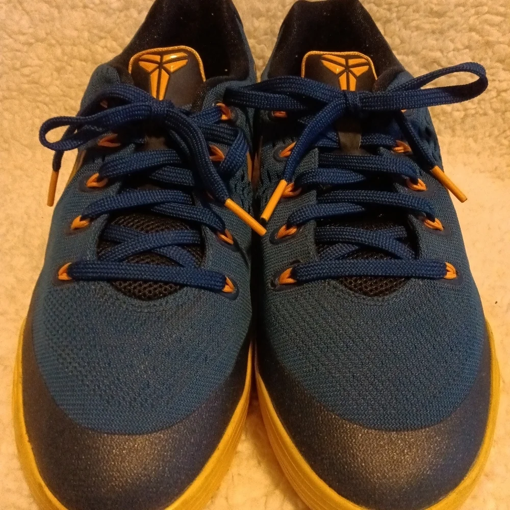 Kobe 9 EM 'Gym Blue' SKU: 646701 474 Colorway: Gym Blue/University Gold/… - Picture 6 of 12